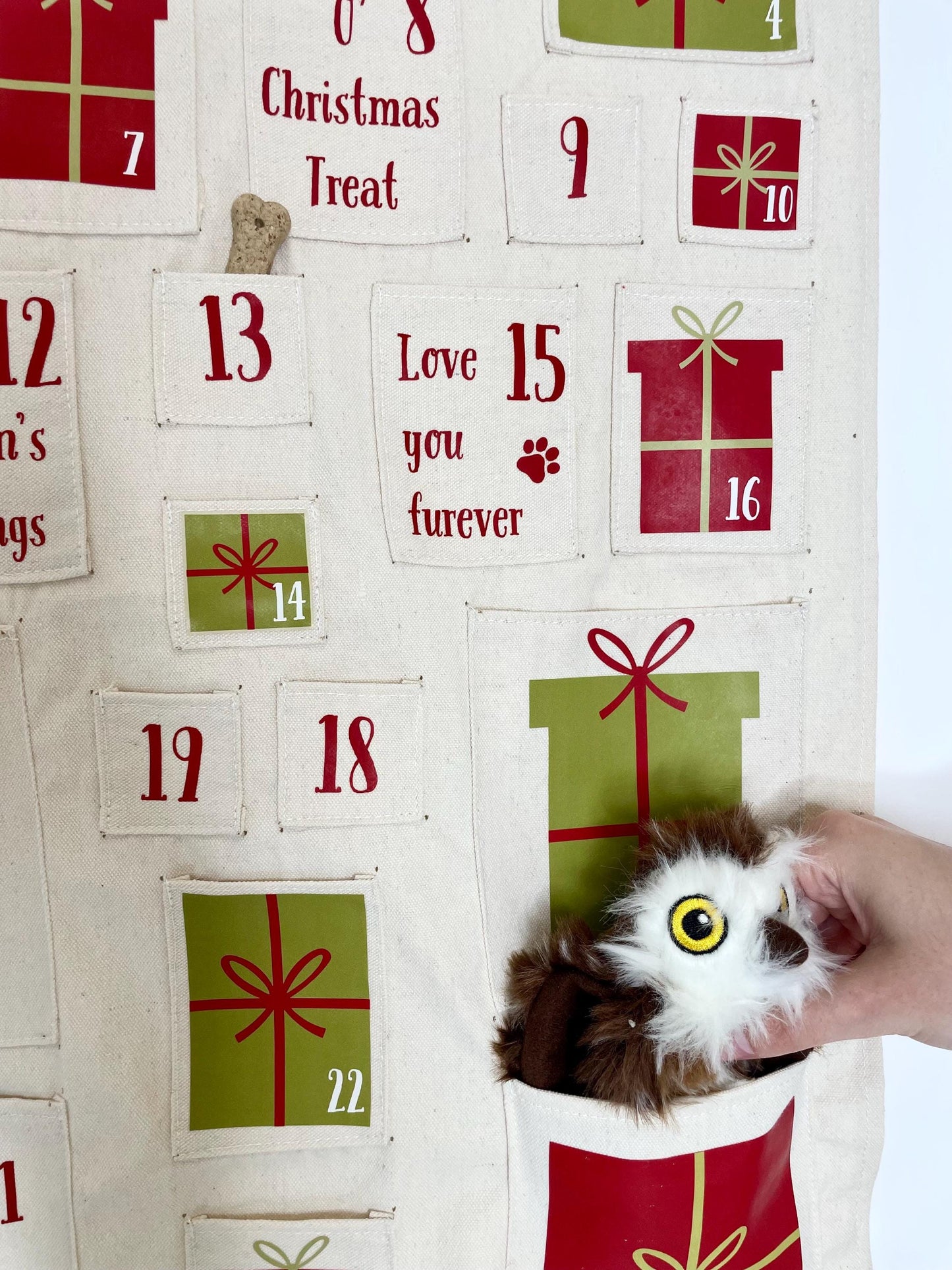 Personalised pet advent calendar - Custom dog advent calendar