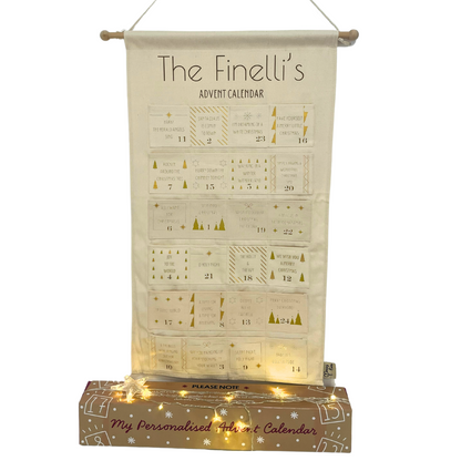 Personalised Christmas Hits Advent Calendar Countdown - Christmas songs advent calendar for kids