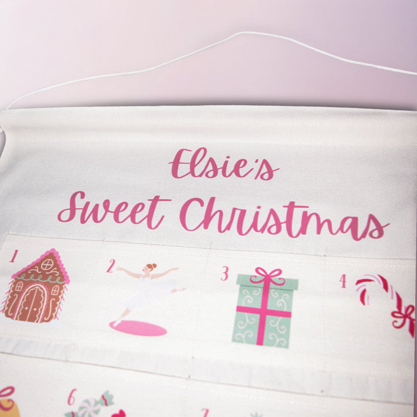Personalised Sweet Advent Calendar Christmas countdown