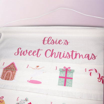 Personalised Sweet Advent Calendar Christmas countdown
