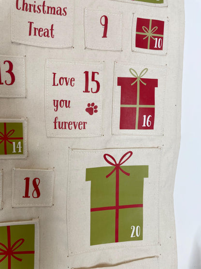 Personalised pet advent calendar - Custom dog advent calendar