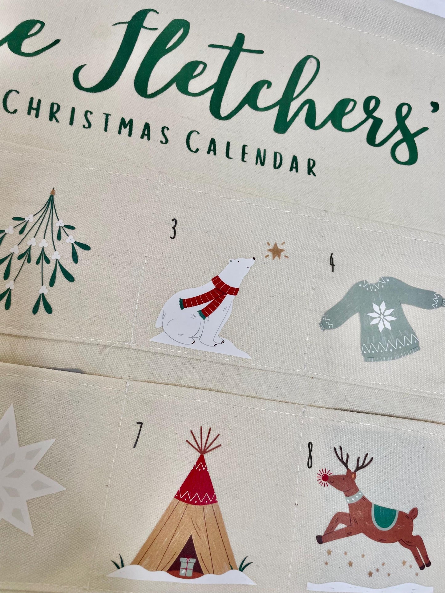 Personalised Forest Calendar - Personalised Advent Calendar UK