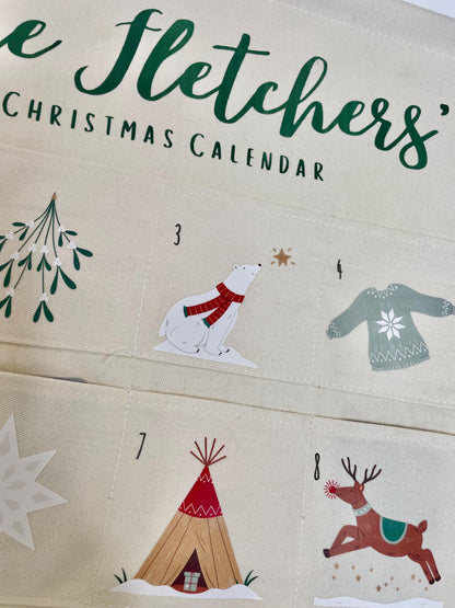 Personalised Forest Calendar - Personalised Advent Calendar UK
