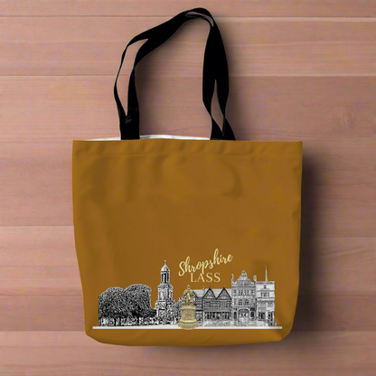Shropshire Lass Winter 2024 Canvas Tote Bag
