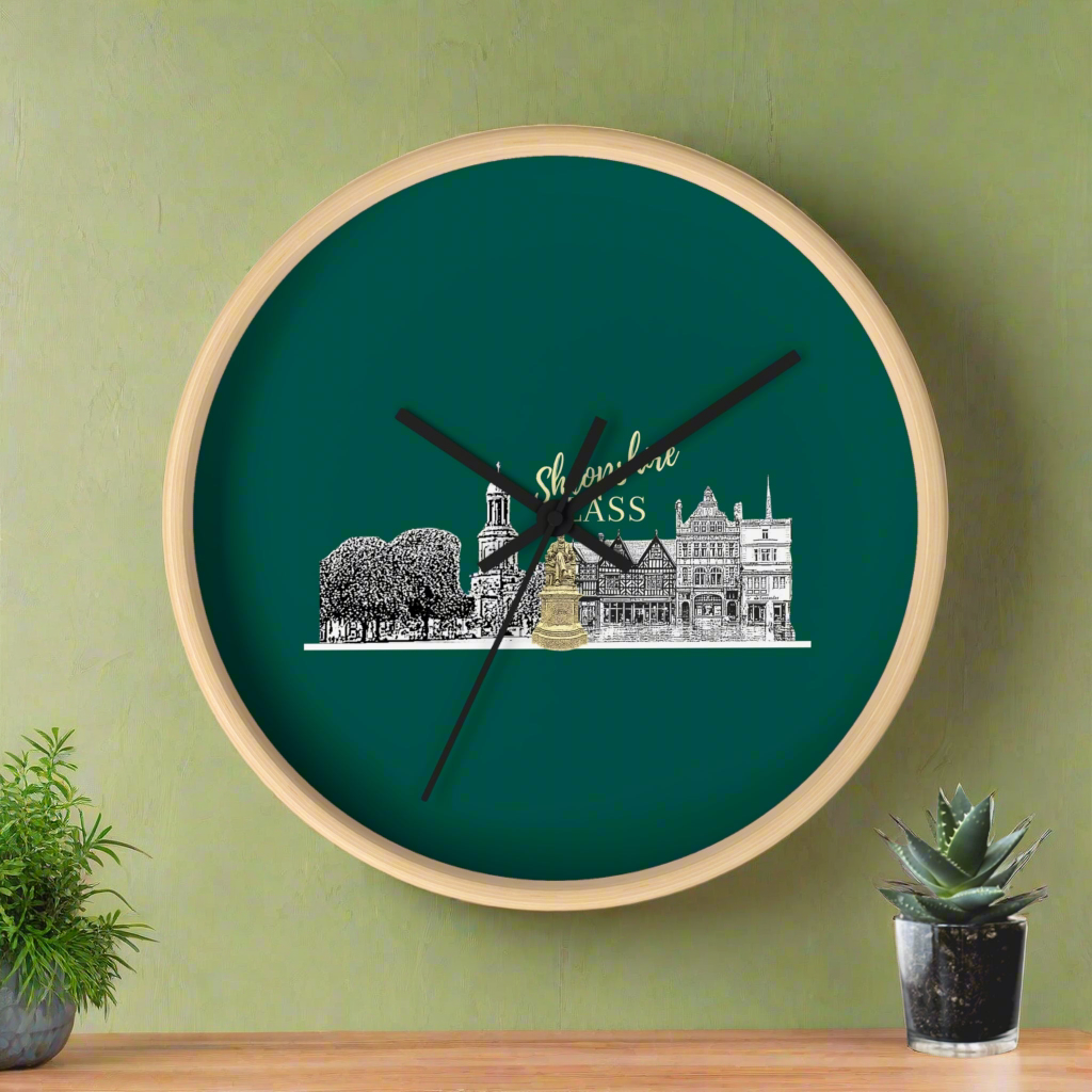 Shropshire Lass Wall Clock