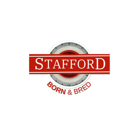 STAFFORD BORN & BRED Temporary Tattoo