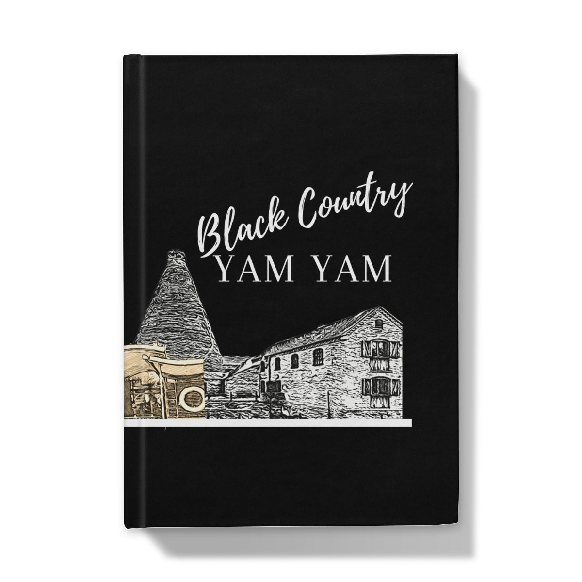 Black Country Yam Yam Coal Black Hardback Journal