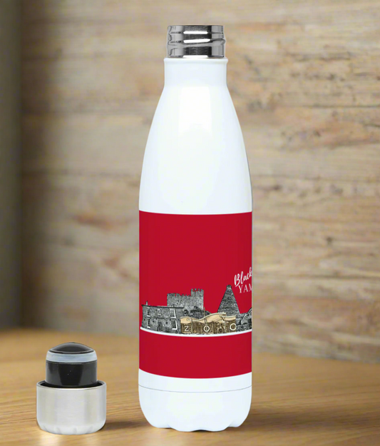 Black Country Yam Yam 500ml Ceramic Bottle Furnace Red