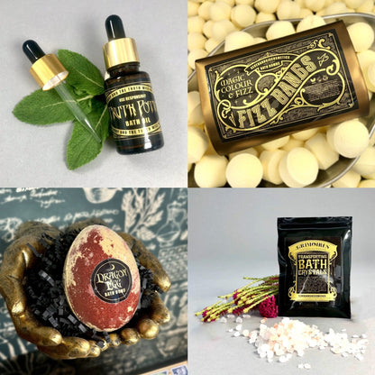 Dragon Egg Bath Bomb Gift Set | Enchanted Wizarding Self-Care & Magical Gift Box