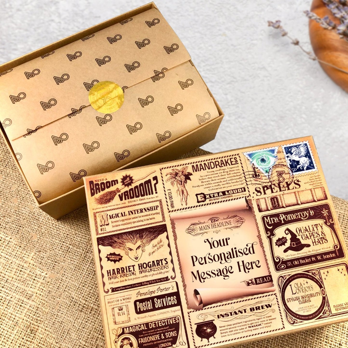 Dragon Egg Bath Bomb Gift Set | Enchanted Wizarding Self-Care & Magical Gift Box